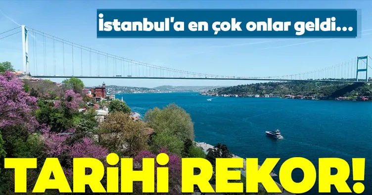 İstanbul’a 5 ayda 5,4 milyon turist geldi