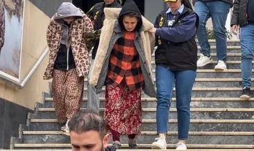 Rastgele zillere basıp evleri soydular: Adliyeye sevk edilen anne kız tutuklandı #istanbul