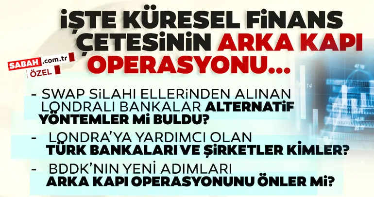 İşte küresel finans çetesinin arka kapı operasyonu!
