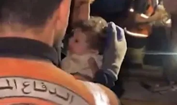 Gazze’de enkazın altındaki mucize: 37 gün sonra bir bebek sağ olarak çıkarıldı!