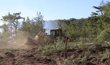 Muğla’da yangınla mücadele sürüyor!