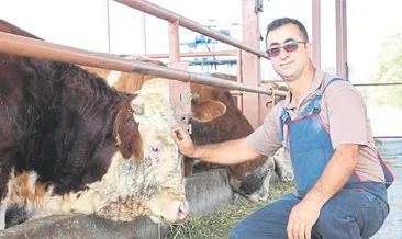 Devlet desteği aldı şimdi çiftliği var