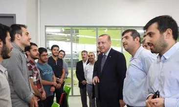 Cumhurbaşkanı Erdoğan’dan Milli İHA tesislerini ziyaret