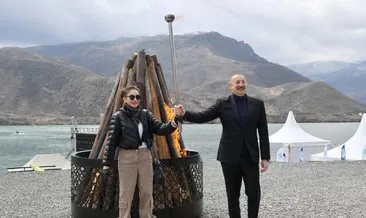 Cumhurbaşkanı Aliyev, Karabağ’da Nevruz ateşini yaktıktan sonra halka böyle seslendi: Topraklarımızda ebediyen yaşayacağız