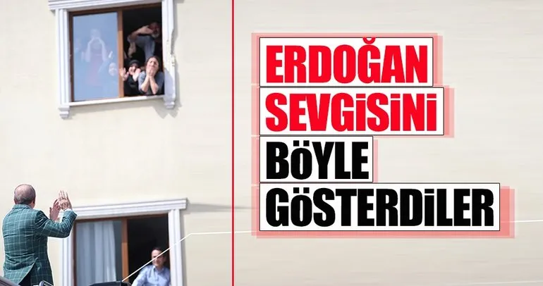 Cumhurbaşkanı Erdoğan’ın İstanbul programından renkli kareler