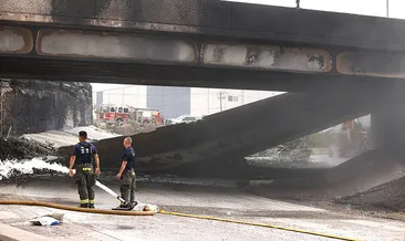 ABD’de üst geçit çöktü!