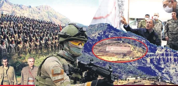 Teröristlerin toplantı yeri Şahinkaya artık Mehmetçik’in hakiminde!