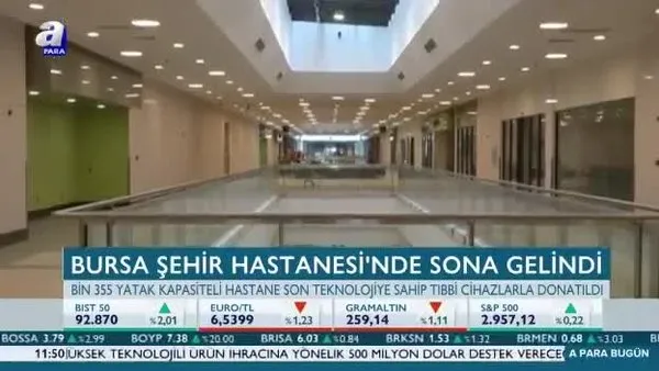 Türkiye'nin 10. şehir hastanesinde sona doğru
