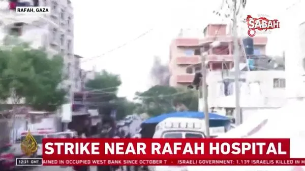 İsrail, Refah kentindeki yerleşim yerlerine hava saldırısı düzenledi | Video