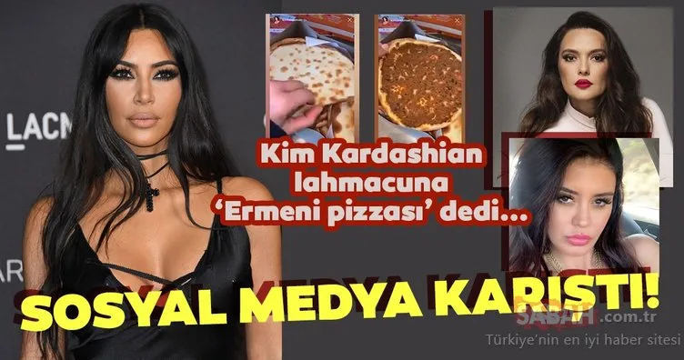 Kim Kardashian lahmacuna ’Ermeni pizzası’ dedi sosyal medya karıştı! Kim Kardashian’a tepki gösterenler arasında Demet Akalın ve Ebru Polat da vardı...