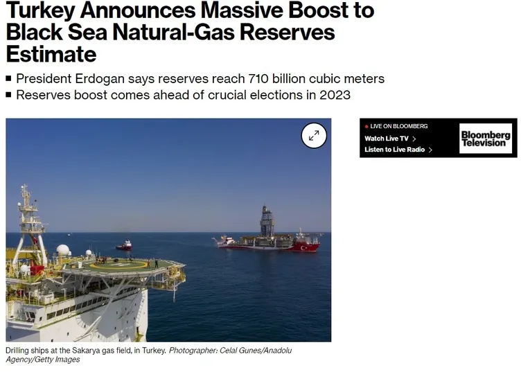 Başkan Erdoğan’ın doğal gaz müjdesi dünya basınında: Türklerin devasa rezervi
