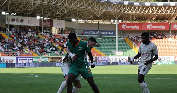 Alanyaspor – Erzurumspor FK maçında kazanan yok!