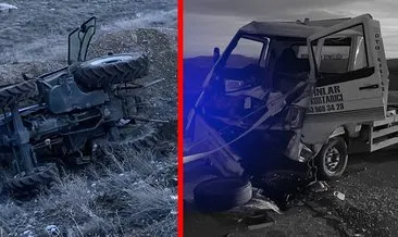 Kazazedeye yardım etmek için durdu! Kazaya sebep oldu #erzincan