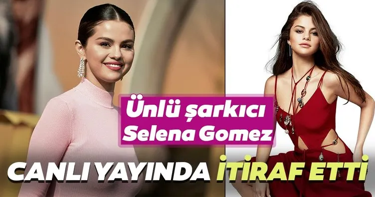 Ünlü şarkıcı Selena Gomez’den canlı yayında hayranlarını şoke eden itiraf: Bipolar olduğumu öğrendim