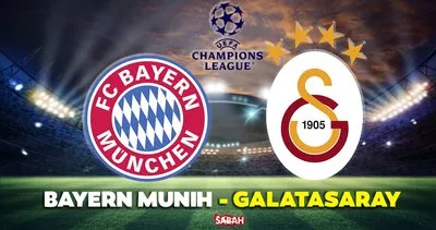 Bayern Münih-Galatasaray maçı HANGİ KANALDA YAYINLANACAK? Şampiyonlar Ligi Bayern Münih-Galatasaray maçı hangi kanalda, saat kaçta yayınlanacak?