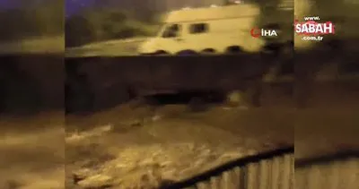 Artvin’de sağanak yağış sonrası yollar göle döndü | Video