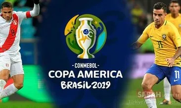 Copa America Brezilya Peru maçı saat kaçta hangi kanalda yayınlanacak? Brezilya Peru final maçı canlı yayın kanalı