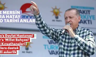 Cumhurbaşkanı Erdoğan 24 Haziran’a doğru! İşte kare kare miting görüntüleri