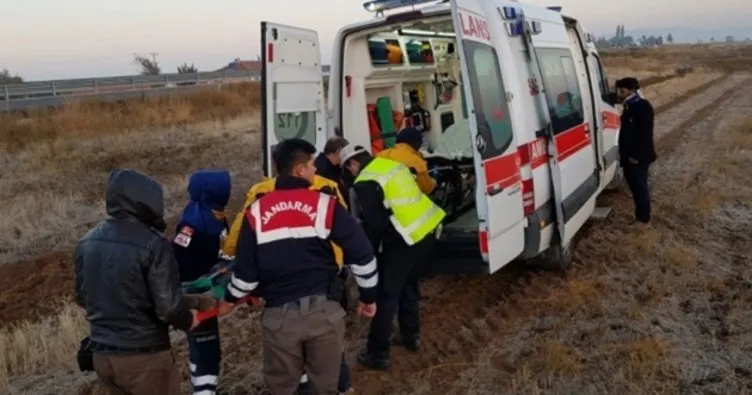 Ankara-Aksaray yolunda otobüs kazası: 3 yaralı