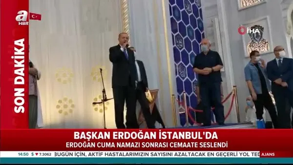 Son dakika haberi | Cumhurbaşkanı Erdoğan Cuma namazı sonrası cemaate seslendi | Video