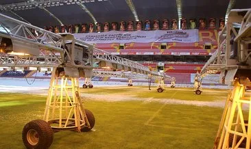 Kadir Has Stadı, Galatasaray maçına hazırlanıyor!