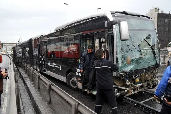 Metrobüs dehşeti