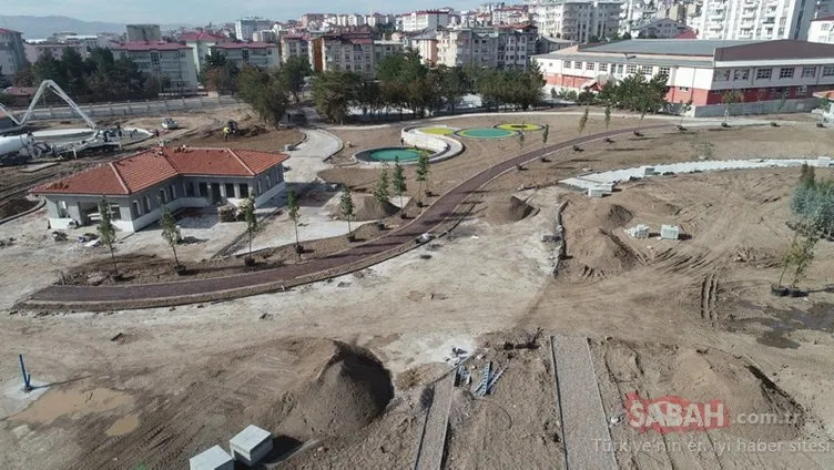 ’Anadolu’nun en büyük Millet Bahçesi’ açılış için hazırlanıyor