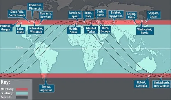 Çin Dünya'ya düşecek Tiangong-1 hakkında açıklama yaptı! Riskli bölgeler arasında Türkiye de var