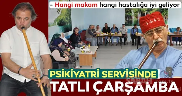 Psikiyatri hastalarına ney dinletisi