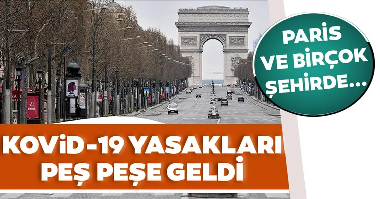 Son dakika: Fransa’da sokağa çıkma yasağı