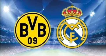 Dortmund - Real Madrid maçı ne zaman, saat kaçta ve hangi kanalda? Dortmund  Real Madrid Maçı Şampiyonlar Ligi final maçı