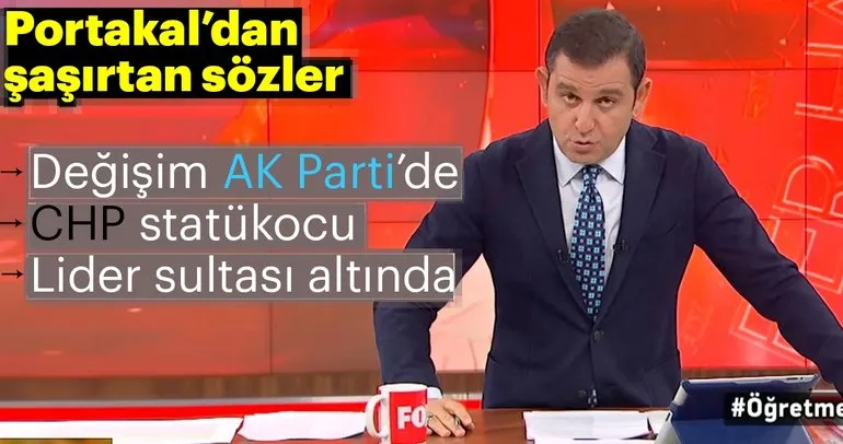 Fatih Portakal ezber bozdu! Kılıçdaroğlu’na sert sözler