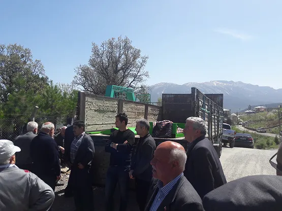 Adana'da nakliye kamyonunun son görevi... - 3