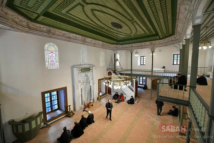 Restorasyonu tamamlanan Mehmet Ağa Camisi cemaatine kavuştu