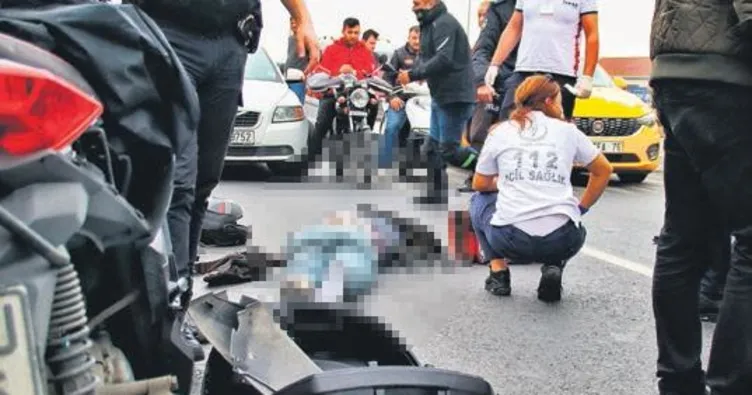 Bariyerlere çarptı canından oldu