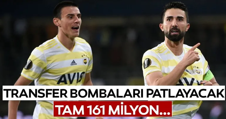 Son dakika transfer haberi... Fenerbahçe’de bombaları peş peşe patlatacak! Tam 161 milyon... İşte detaylar