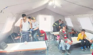 İtalyan Sahra Hastanesi 1500 kişiye şifa oldu