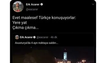 Avusturya’daki saldırıyı Türkler’in üzerine yıkmaya çalıştılar! Sosyal medyada tepki