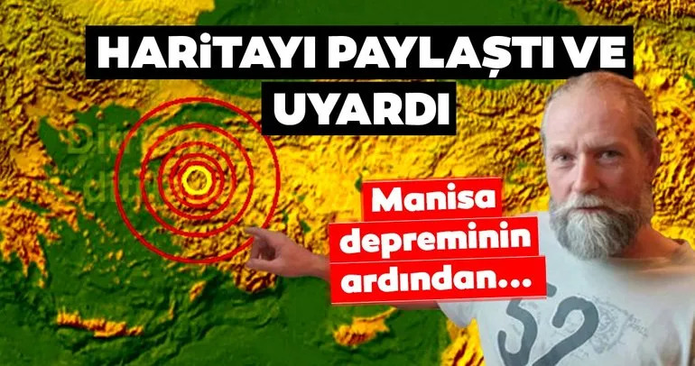SON DAKİKA HABERİ: Akdeniz ve Manisa’daki son depremler sonrası dünyaca ünlü uzman Frank Hoogerbeets duyurdu: Deprem risk haritası...