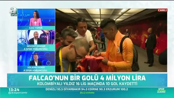 Nevzat Dindar: Falcao gelecek sezon da Galatasaray'da olacak