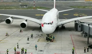 En büyük uçak İstanbul’da