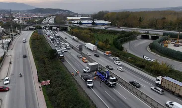 Anadolu Otoyolu’nda kaza ulaşımı aksattı