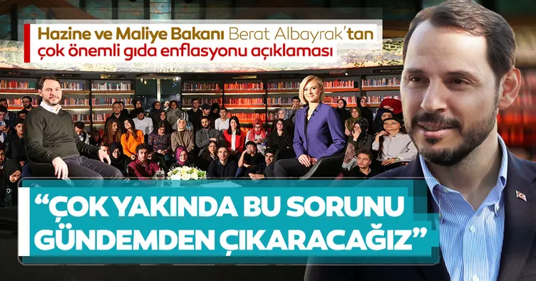 Son dakika: Bakan Berat Albayrak'tan çok önemli enflasyon açıklaması