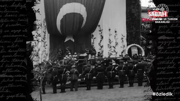 ataturk un ilk kez yayinlanan goruntuleri turkuyle paylasildi video