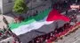 Binlerce Filistin destekçisi Beyaz Saray’ı kuşattı | Video