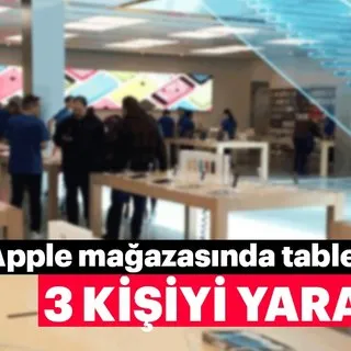 Hollanda'da Apple mağazasında tablet patladı: 3 yaralı