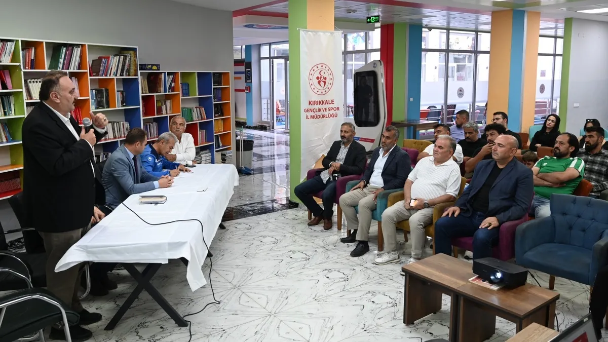 Kırıkkale’de amatör kulüplerin sorunları görüşüldü Kırıkkale’de amatör kulüplerin sorunları görüşüldü
