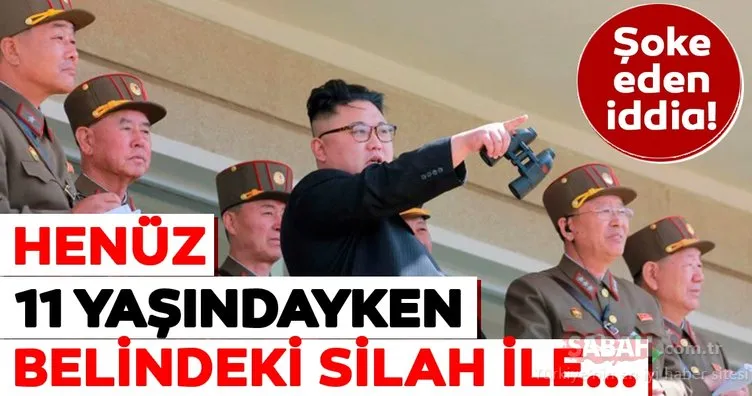 Kim Jong Un hakkında şoke eden iddia! Henüz 11 yaşındayken...
