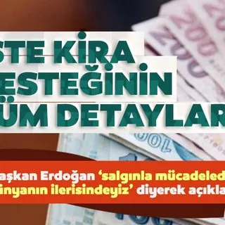 Son dakika! Başkan Erdoğan 'salgınla mücadelede dünyanın ilerisindeyiz diyerek duyurdu: İşte esnafa kira desteğinin tüm detayları...