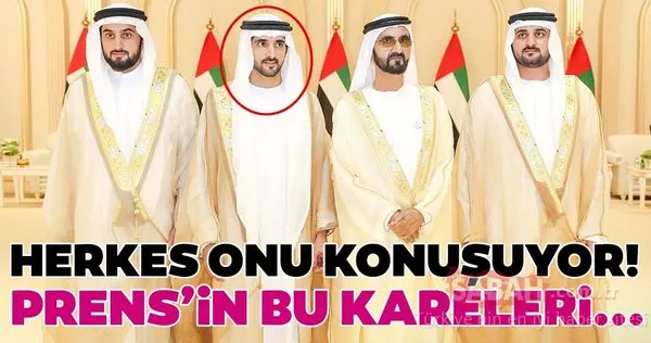 Dubai'nin veliaht prensi sosyal medyanın gözdesi! Yaptıkları olay olunca...